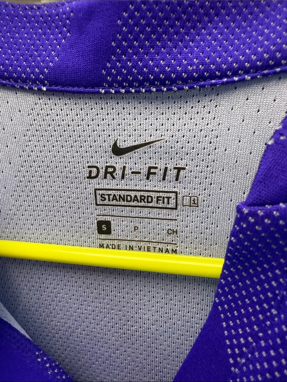 Nike‎ Purple Sleeveless Dri-FIT V-Notch Athletic Tank